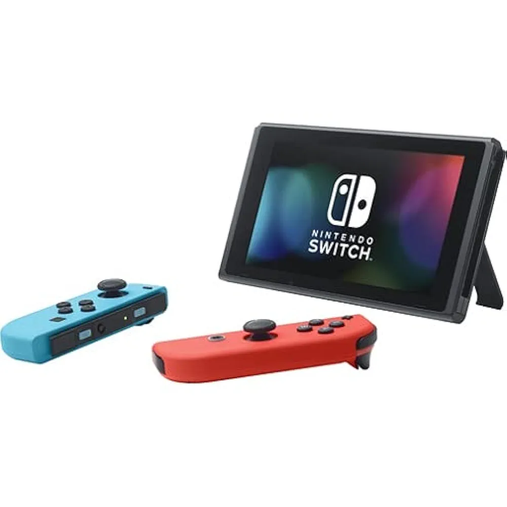 ニンテンドー　Switch Amazon.com: Nintendo - Switch 32GB Console - Neon Red/Neon